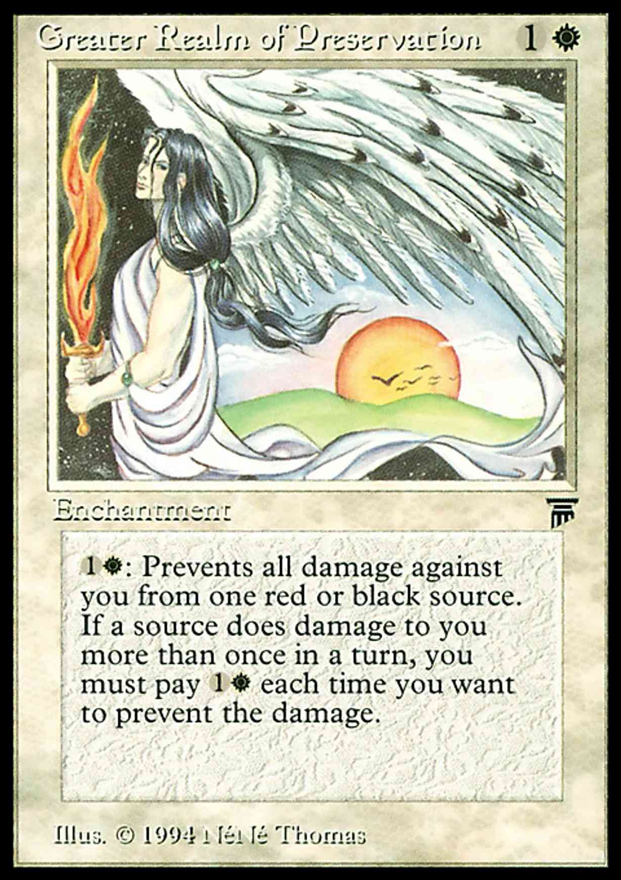 Greater Realm of Preservation magic card front