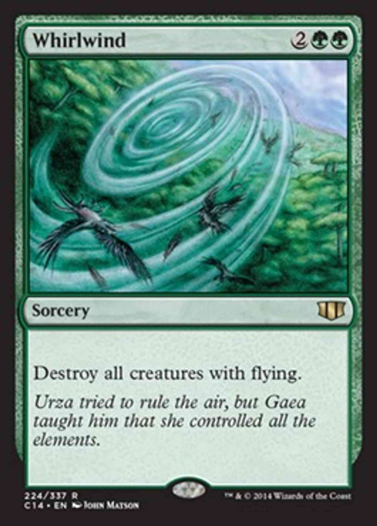 Whirlwind magic card front
