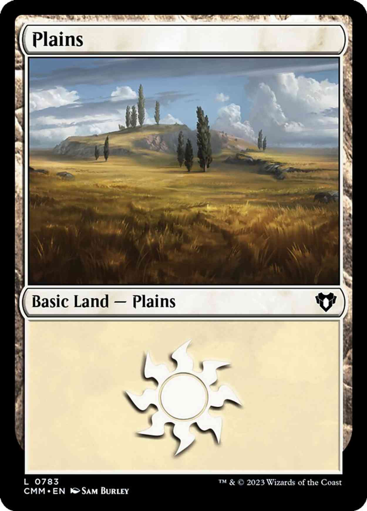 Plains (0783) magic card front