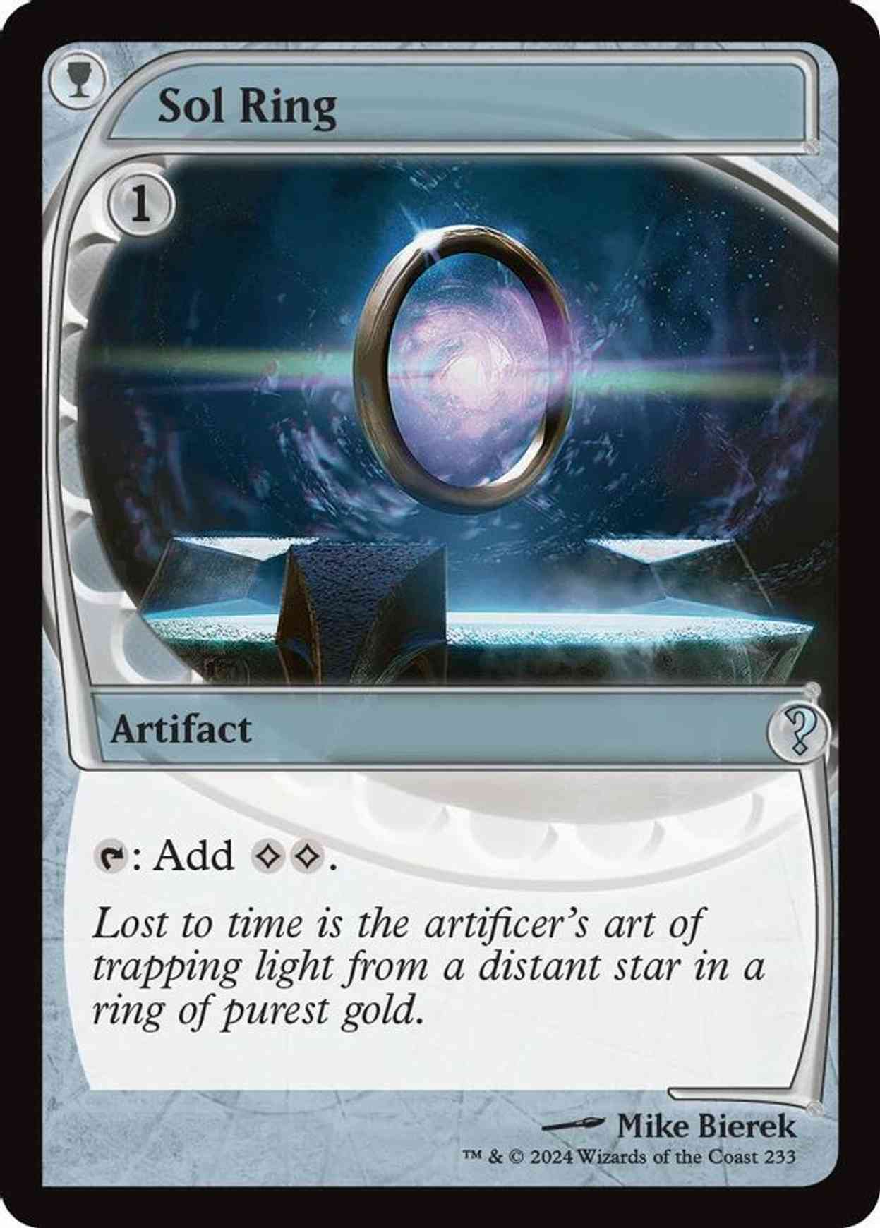 Sol Ring (Future Sight) magic card front