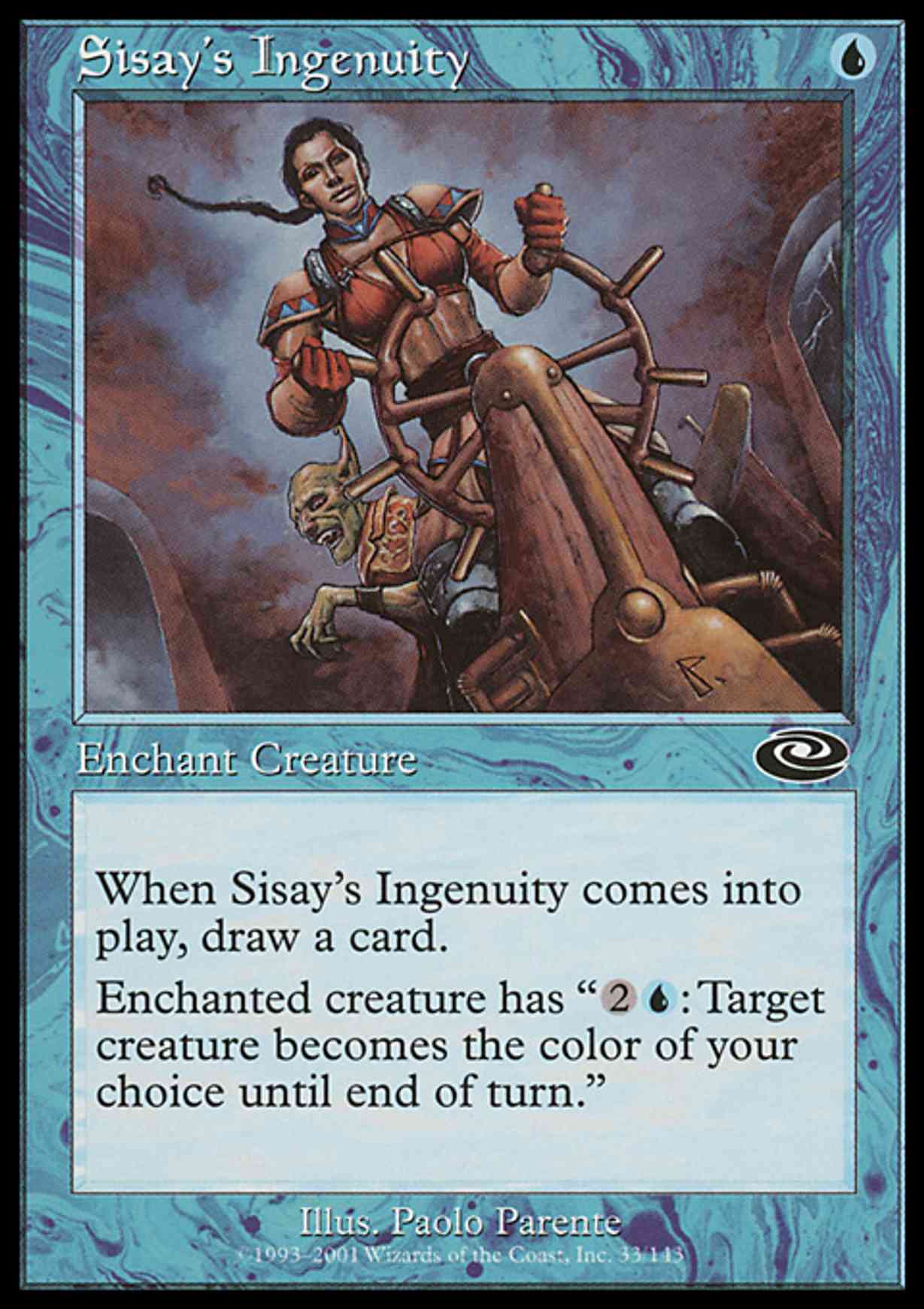 Sisay's Ingenuity magic card front
