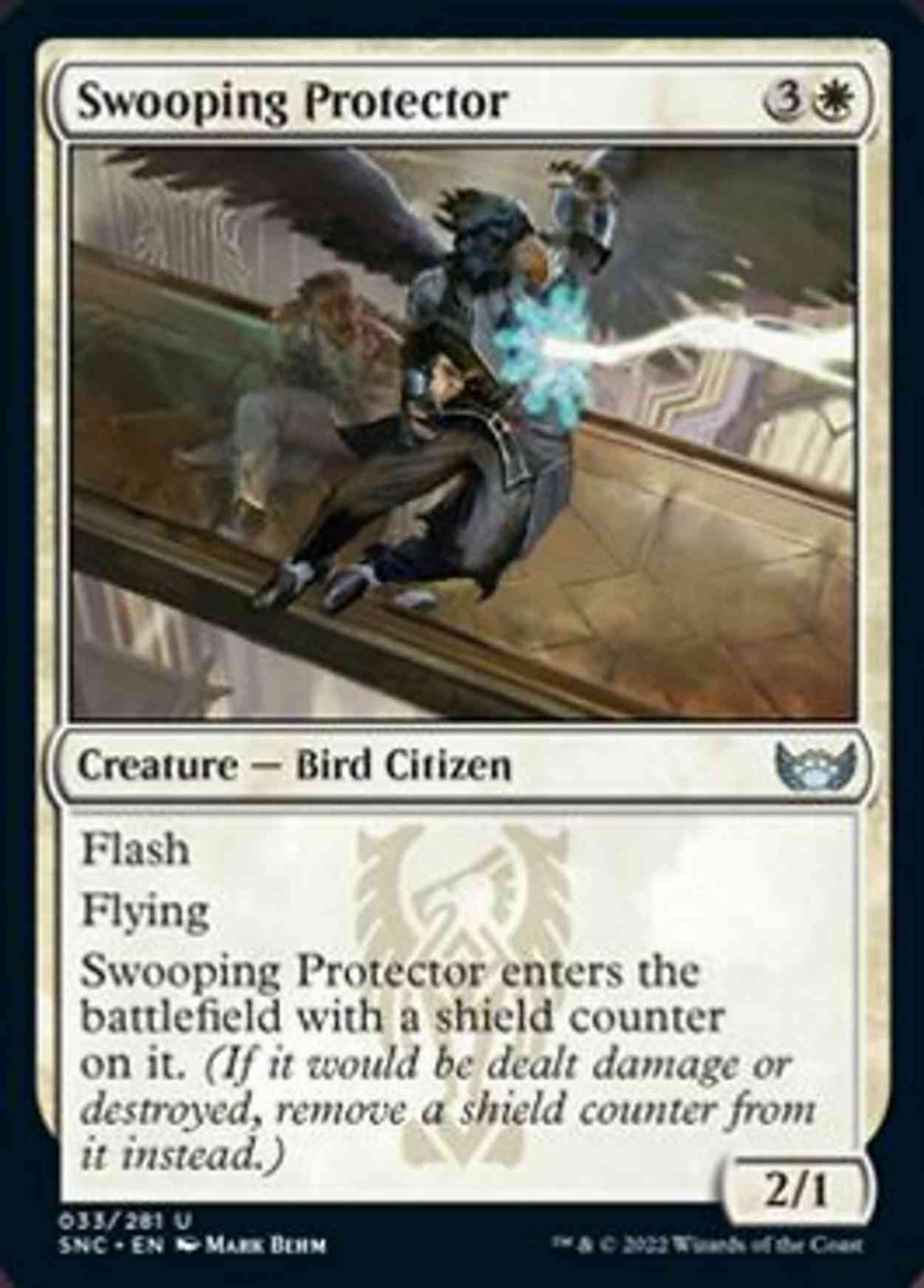 Swooping Protector magic card front