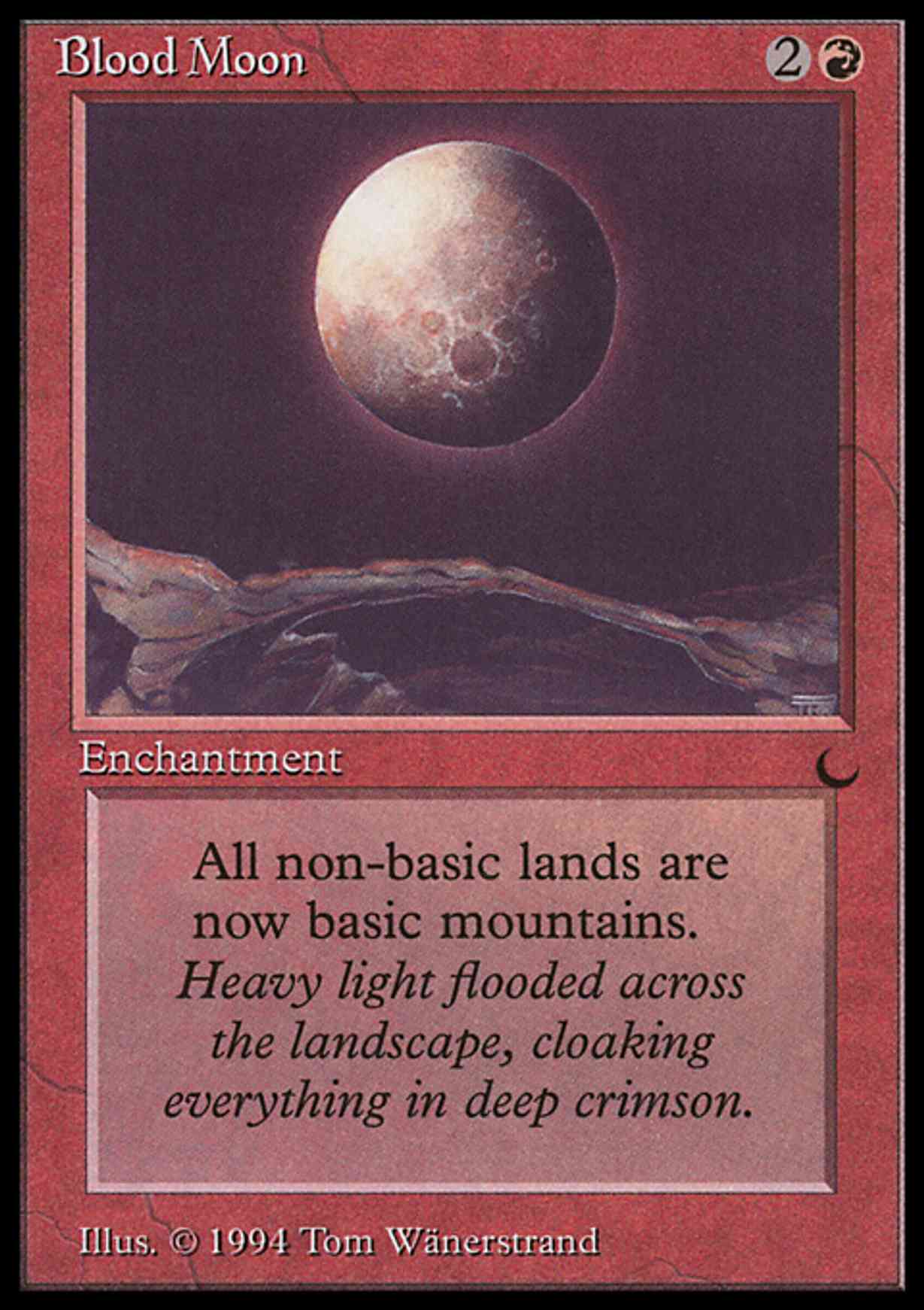 Blood Moon magic card front