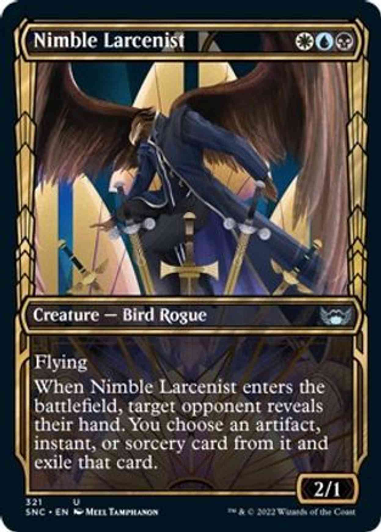 Nimble Larcenist (Showcase) magic card front