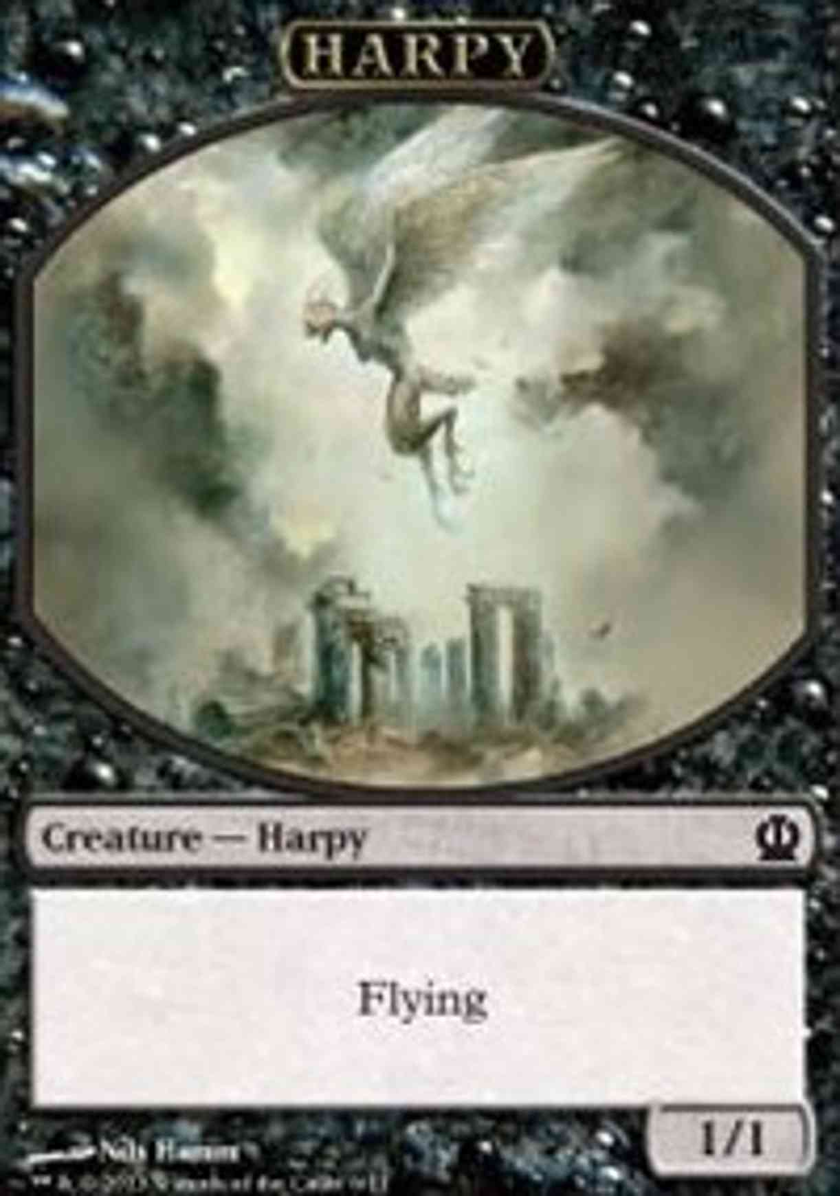 Harpy Token magic card front
