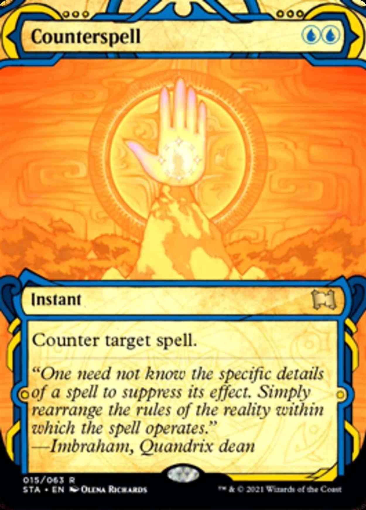 Counterspell (Foil Etched) magic card front