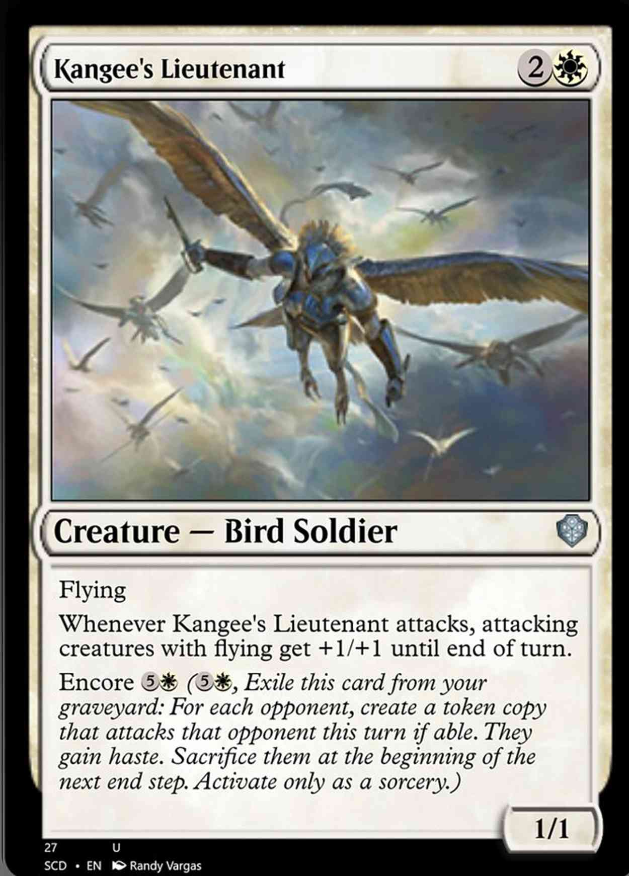 Kangee's Lieutenant magic card front