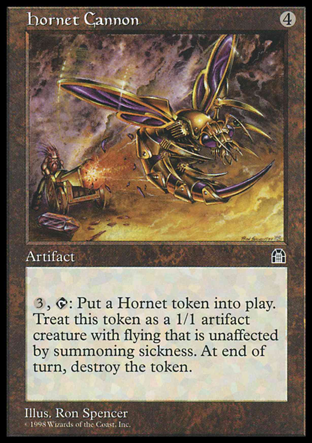 Hornet Cannon magic card front