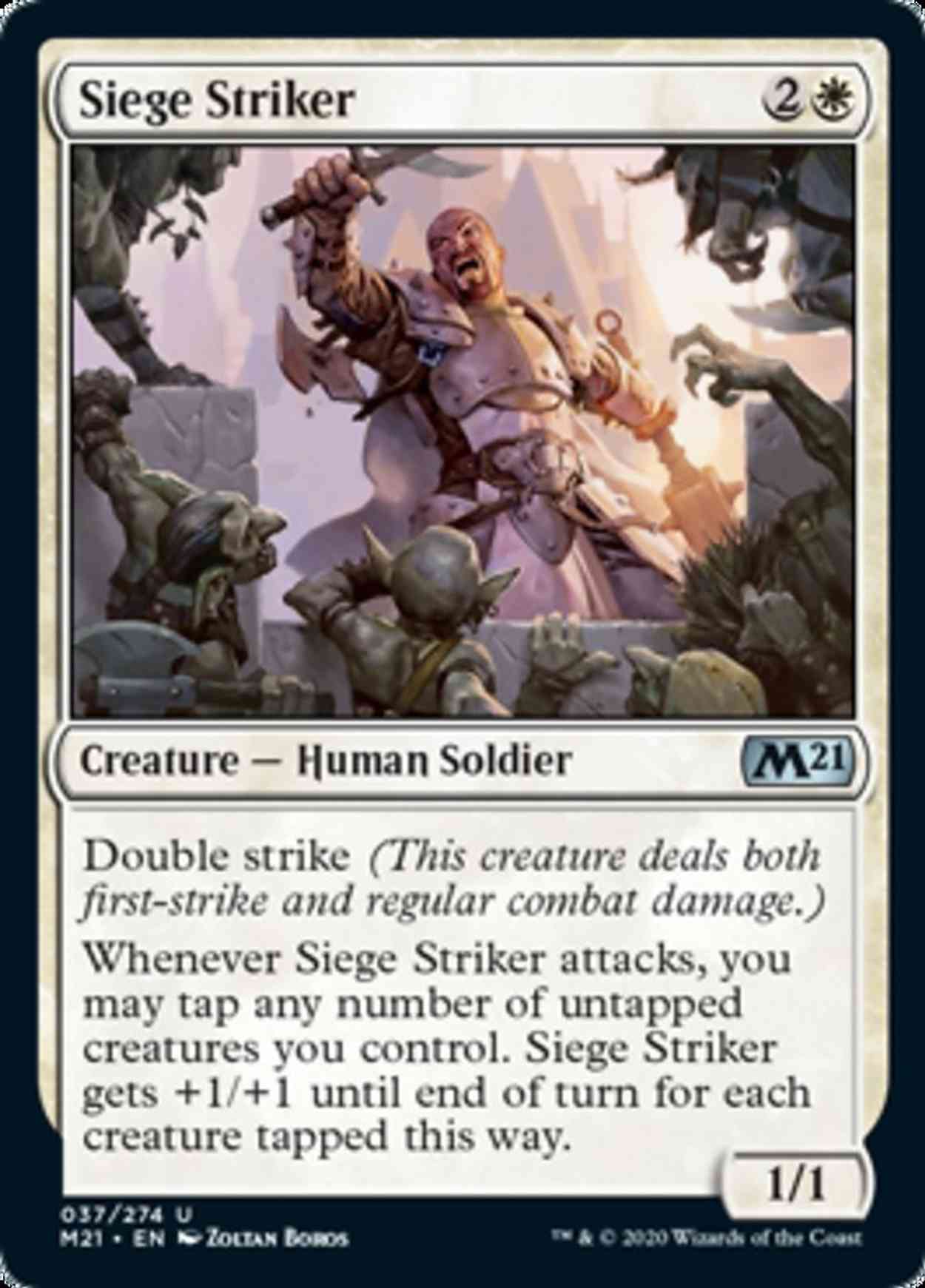 Siege Striker magic card front