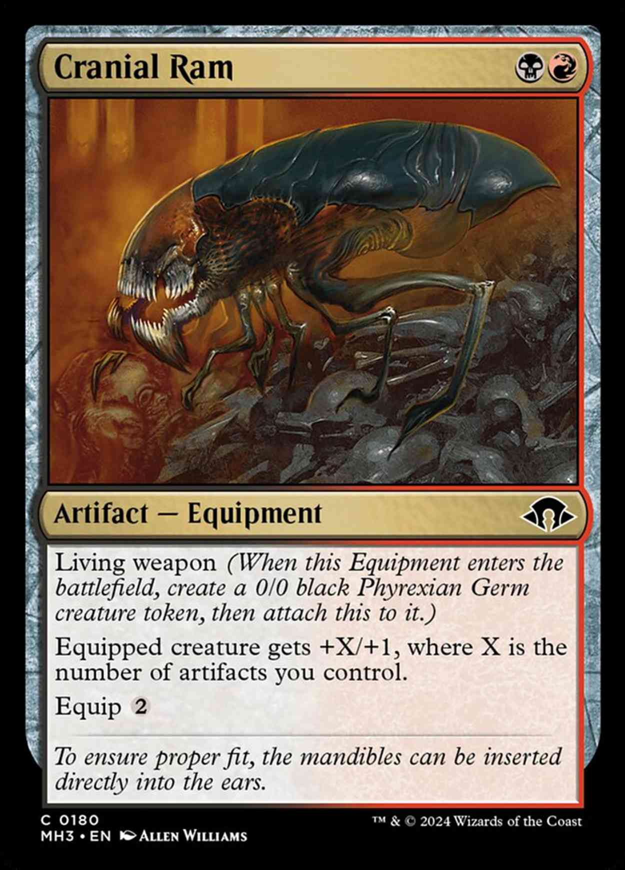 Cranial Ram magic card front