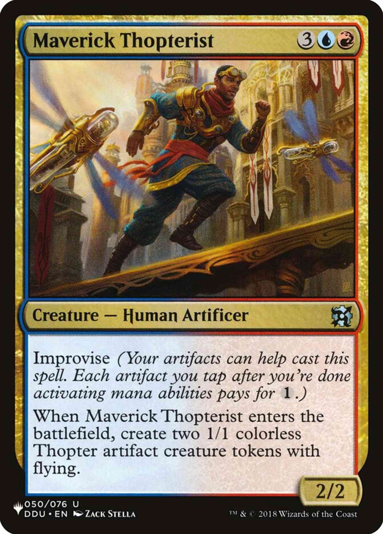 Maverick Thopterist (DDU) magic card front