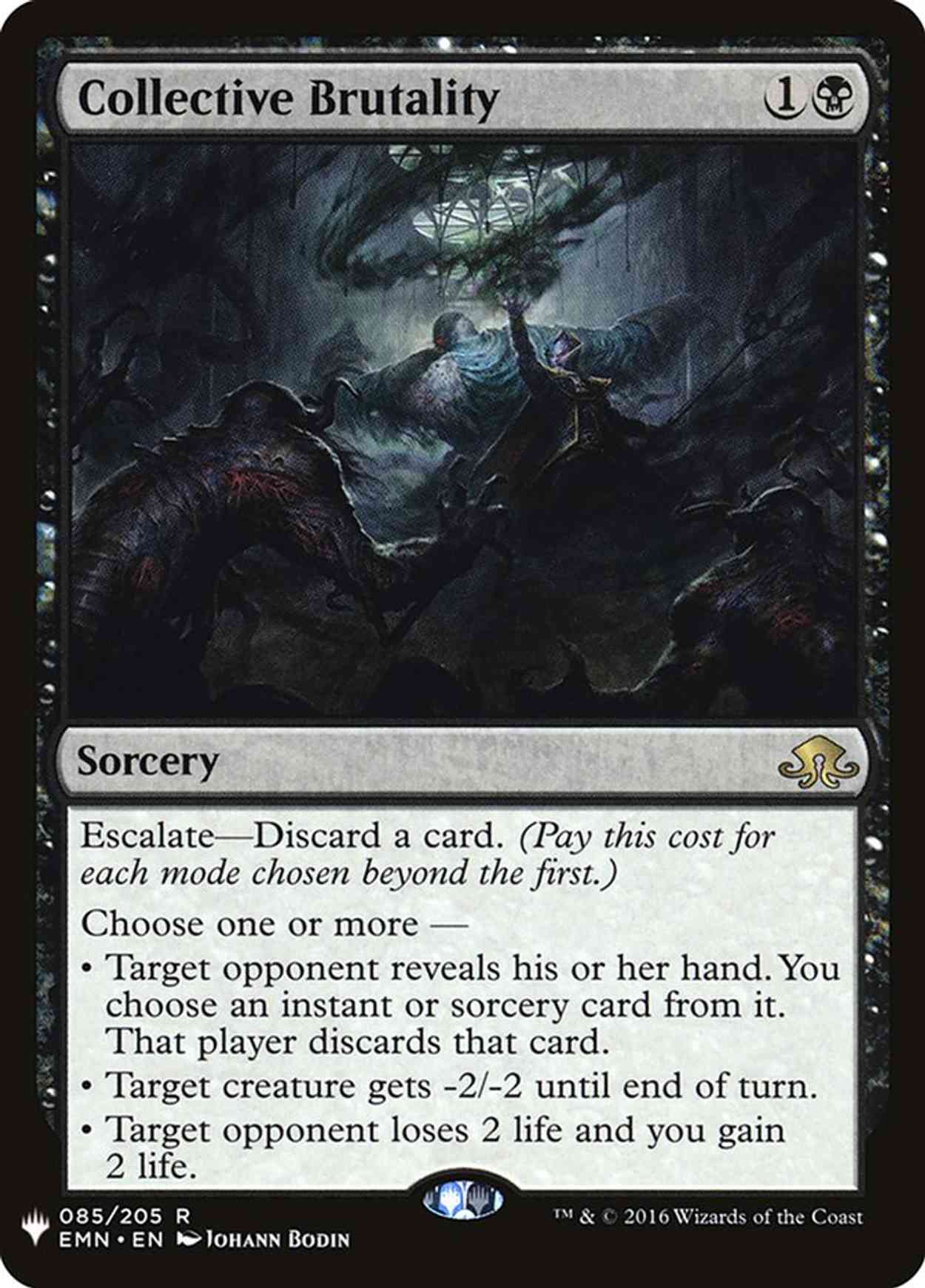 Collective Brutality magic card front