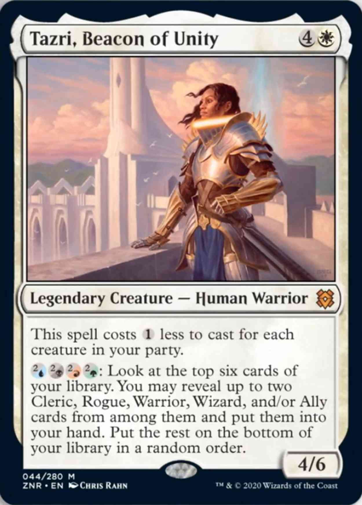 Tazri, Beacon of Unity magic card front