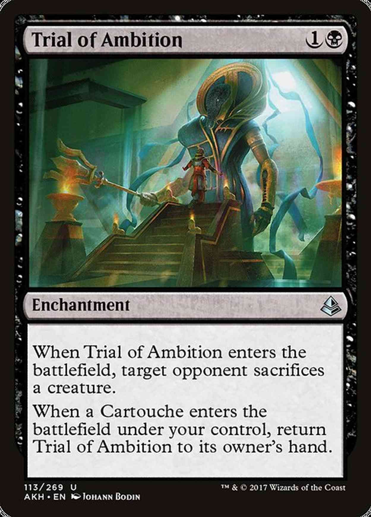 Trial of Ambition magic card front
