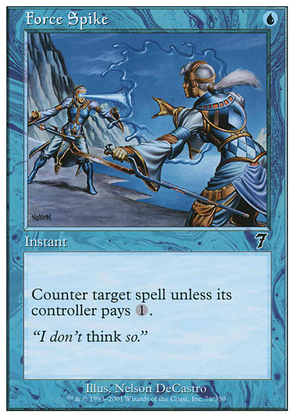 Force Spike magic card front
