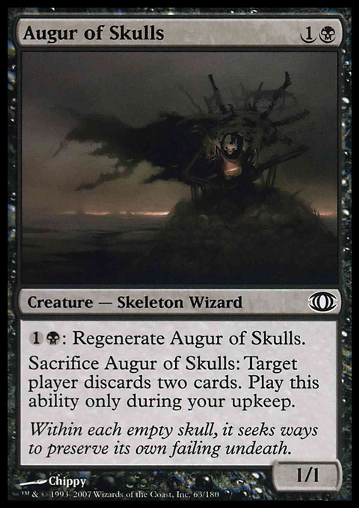 Augur of Skulls magic card front