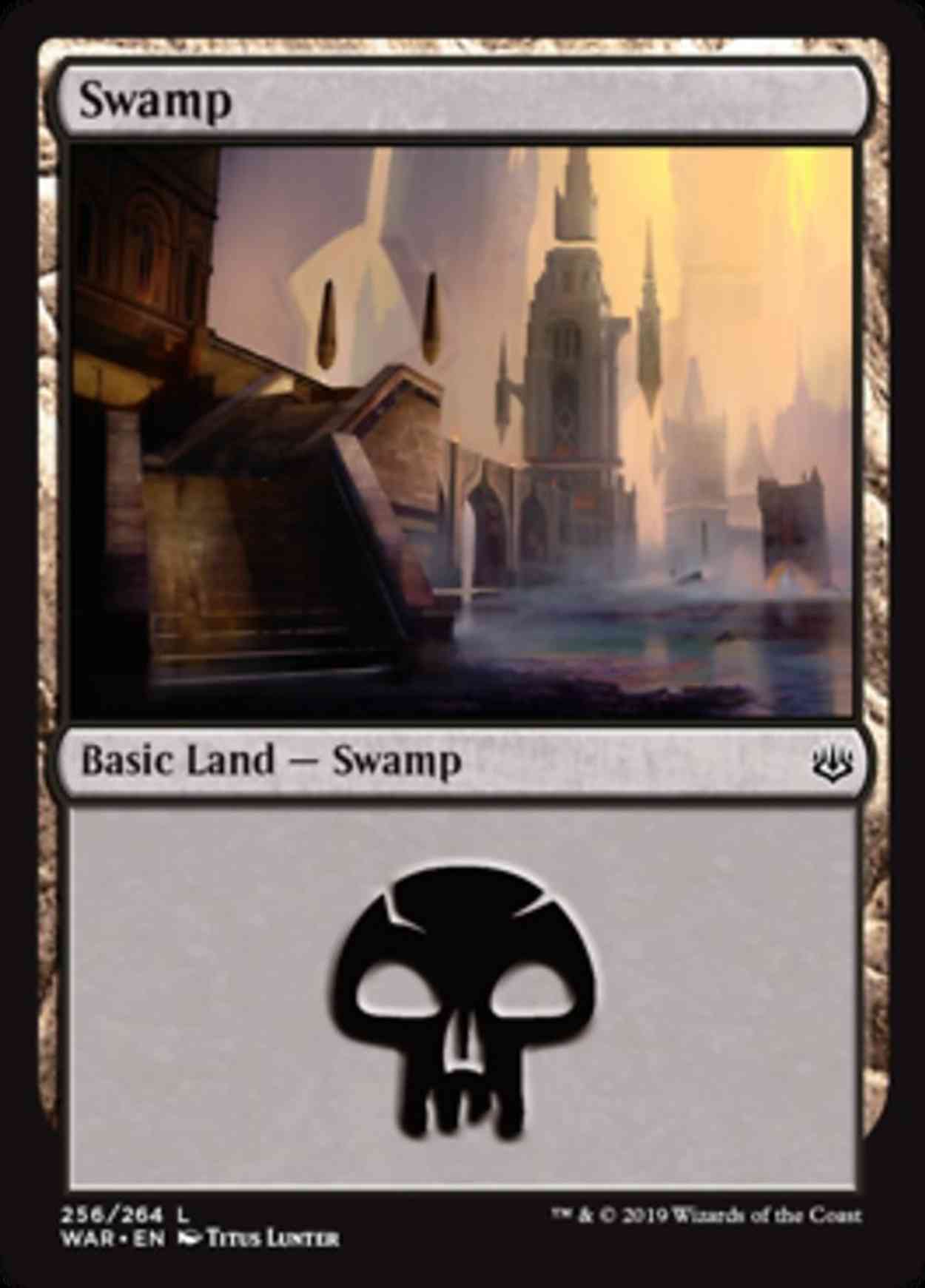Swamp (256) magic card front