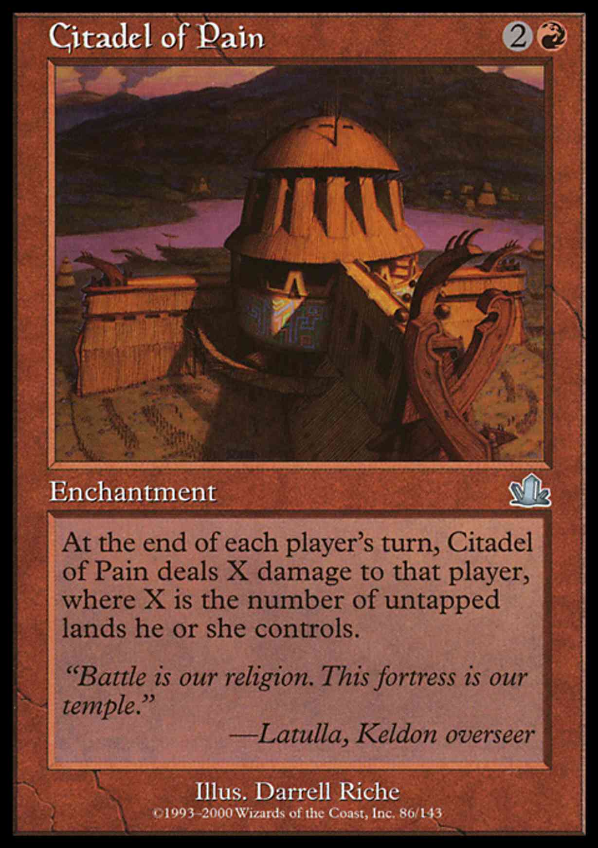Citadel of Pain magic card front