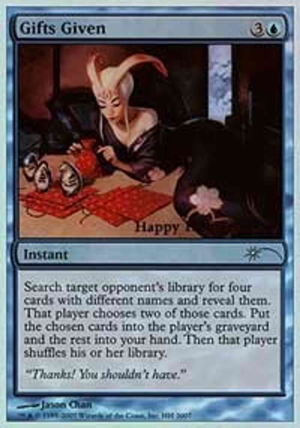 Gifts Given  magic card front