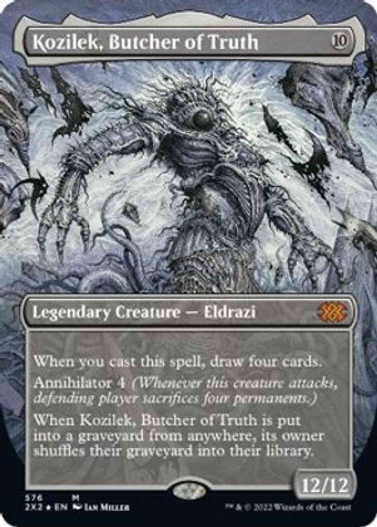 Kozilek, Butcher of Truth (Textured Foil) magic card front