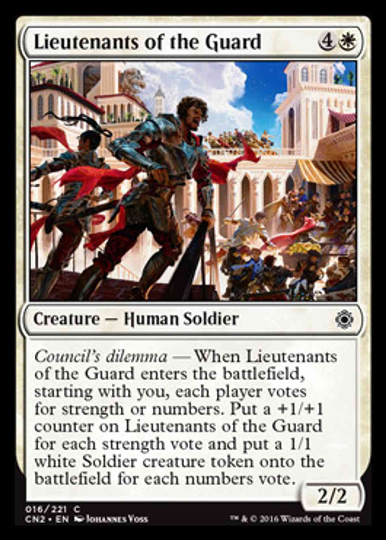 Lieutenants of the Guard magic card front