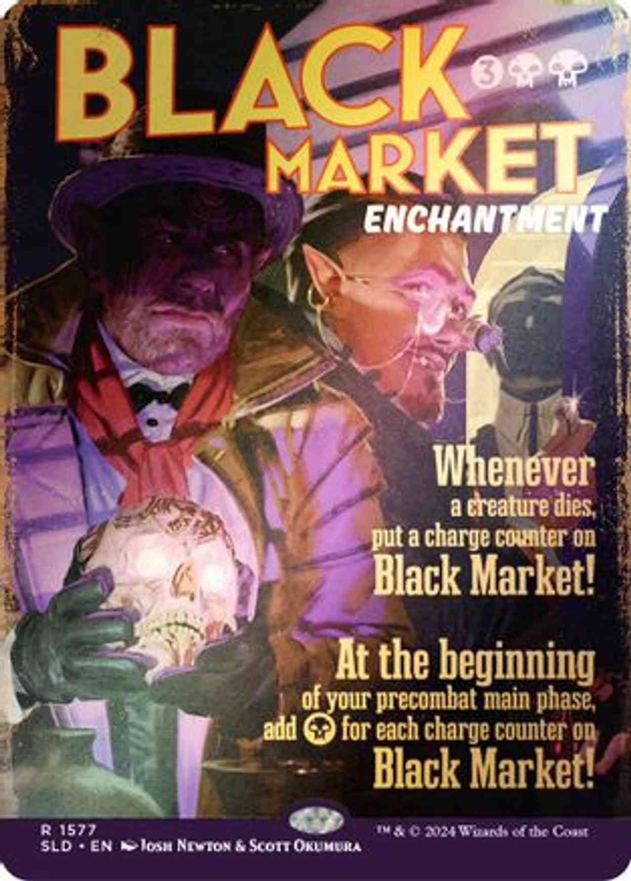 Black Market (Rainbow Foil) magic card front