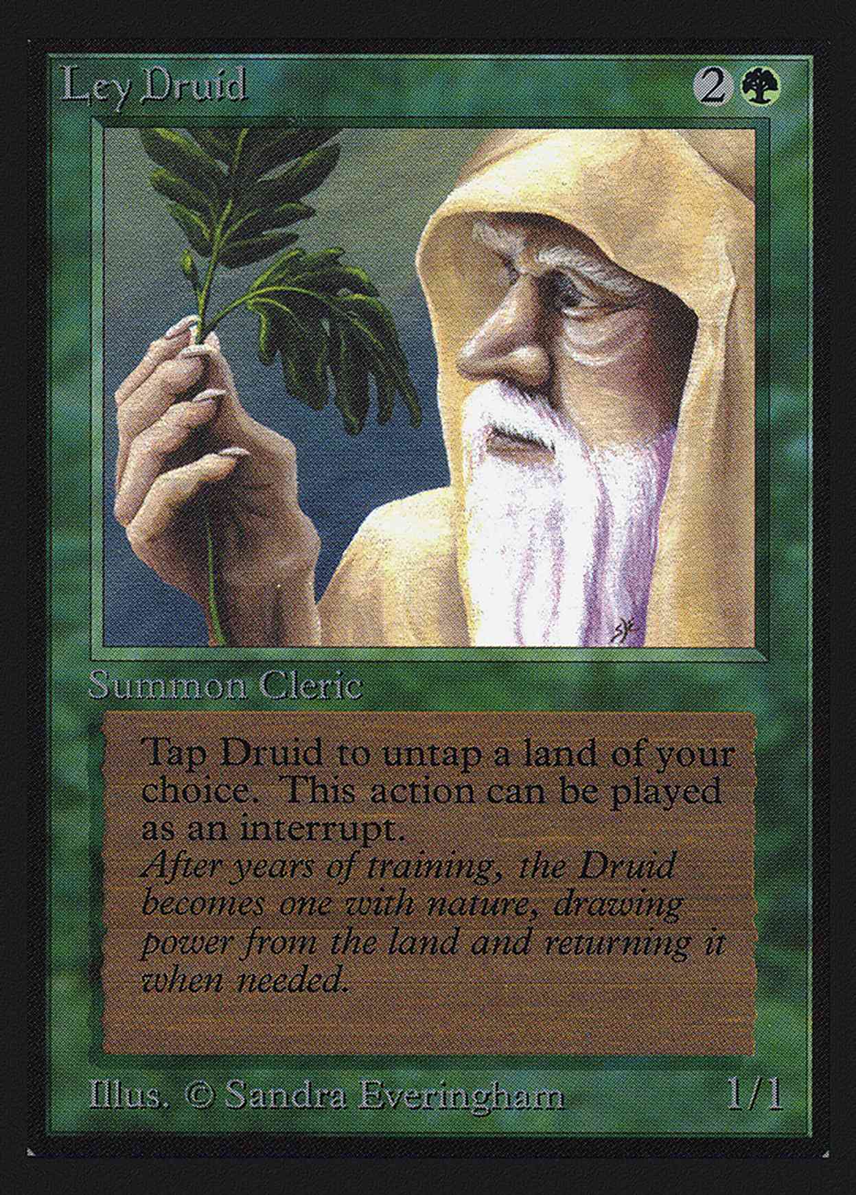 Ley Druid (CE) magic card front