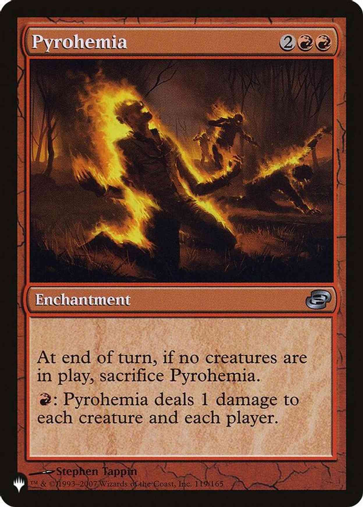 Pyrohemia magic card front