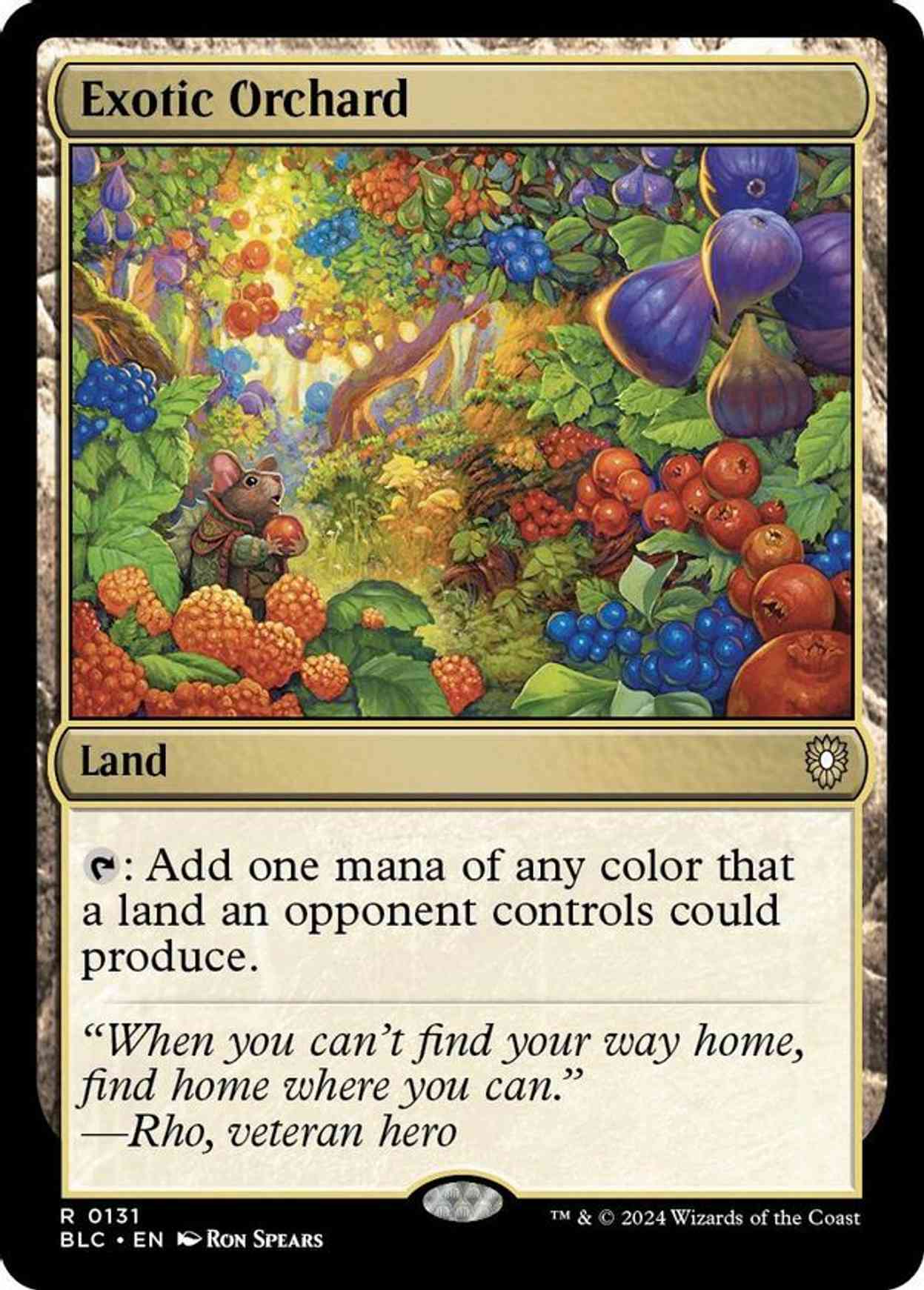 Exotic Orchard magic card front