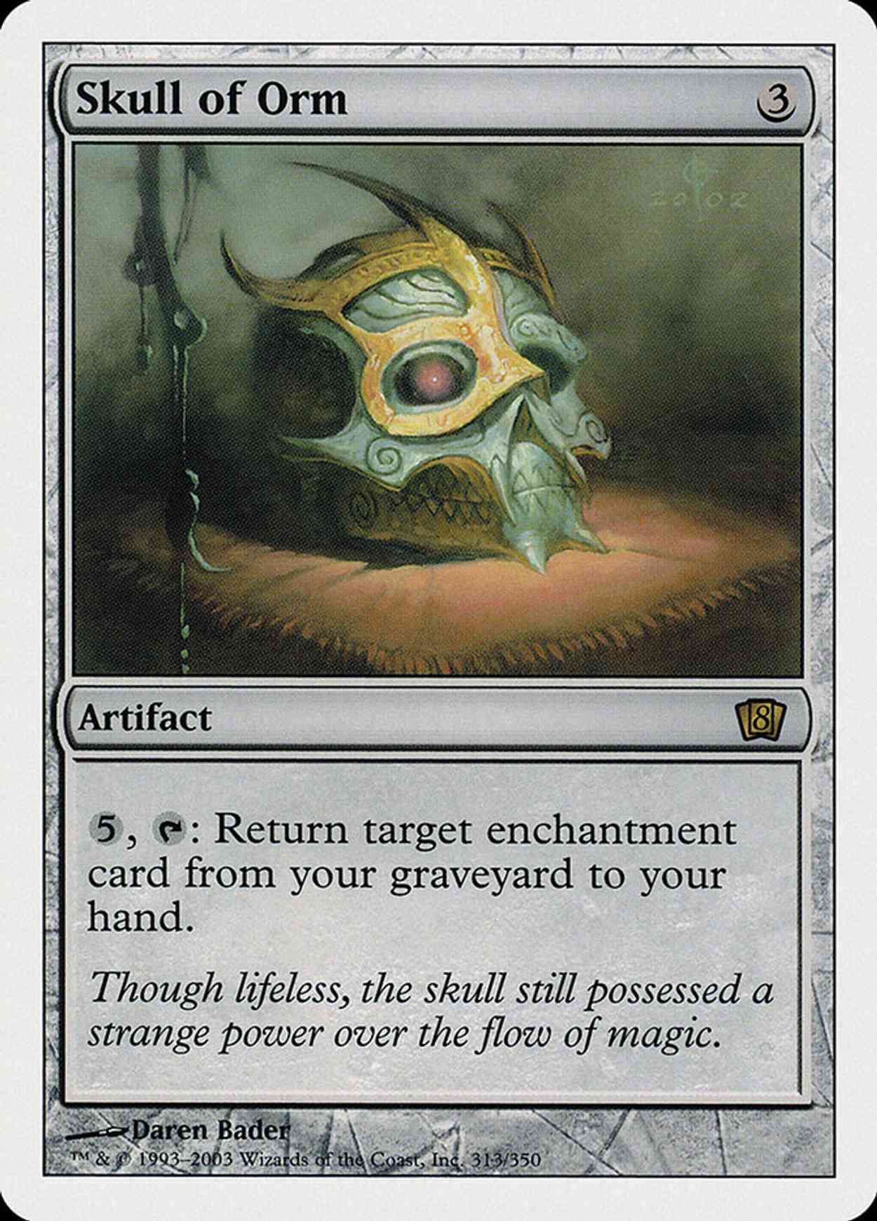 Skull of Orm (8th Edition) magic card front