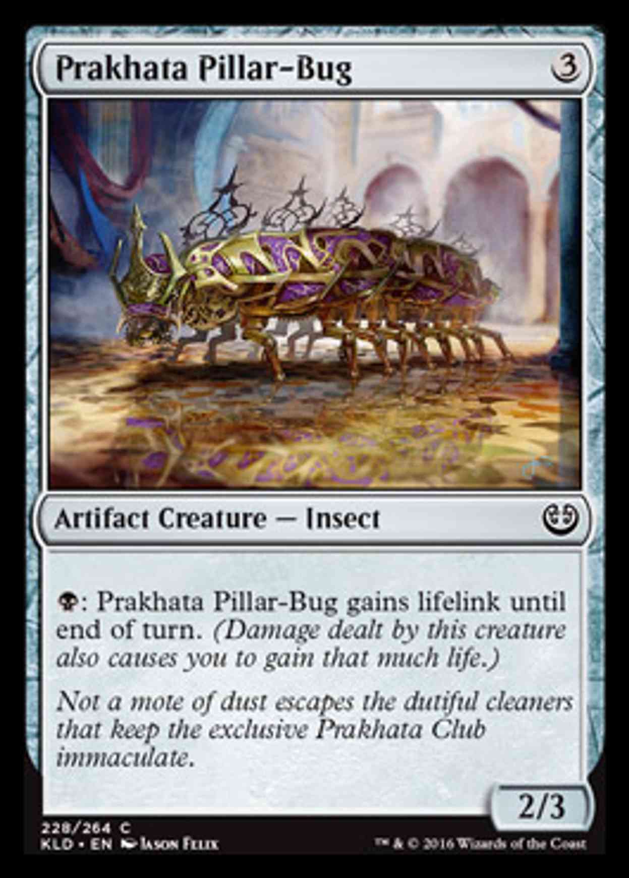 Prakhata Pillar-Bug magic card front