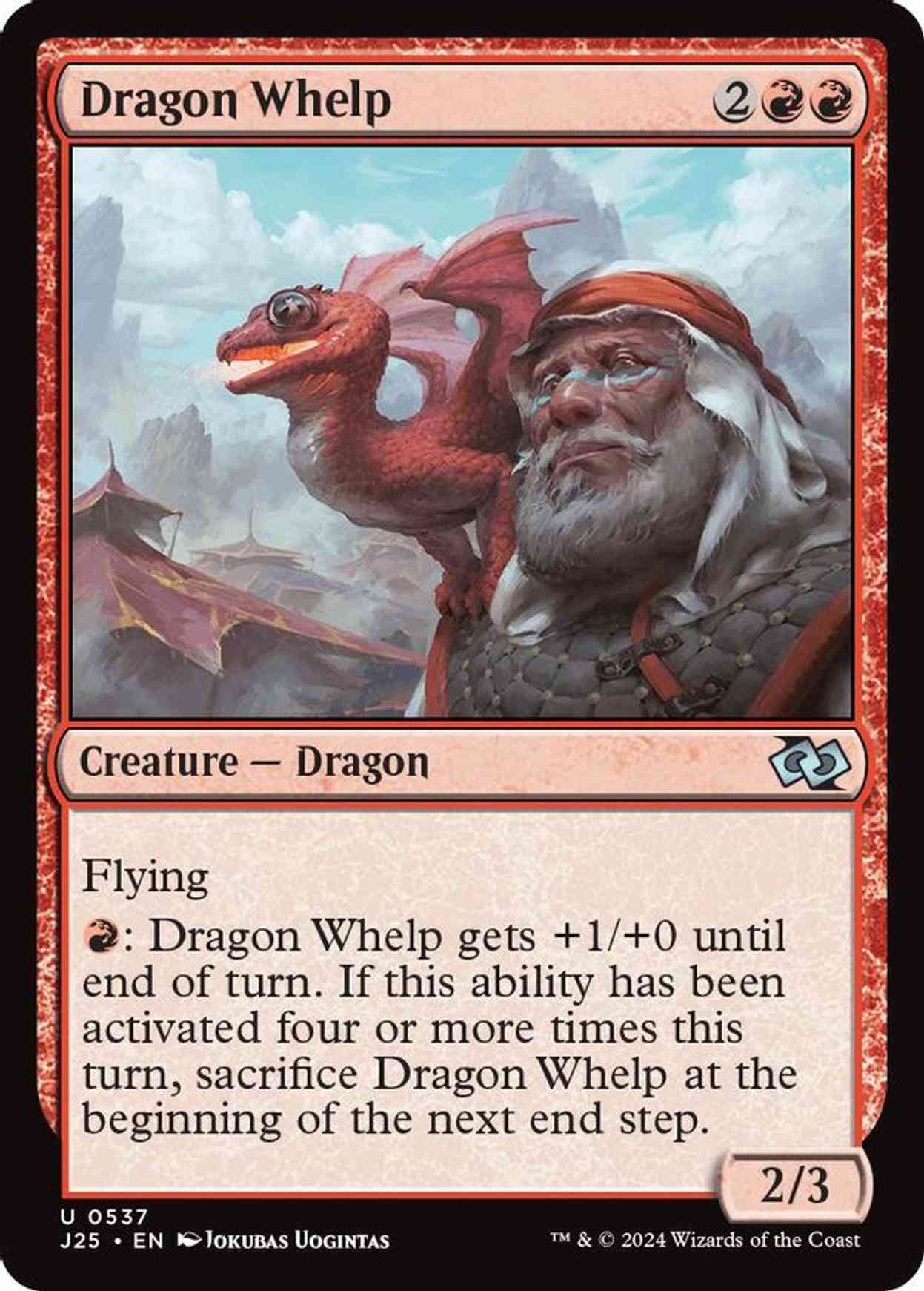 Dragon Whelp magic card front