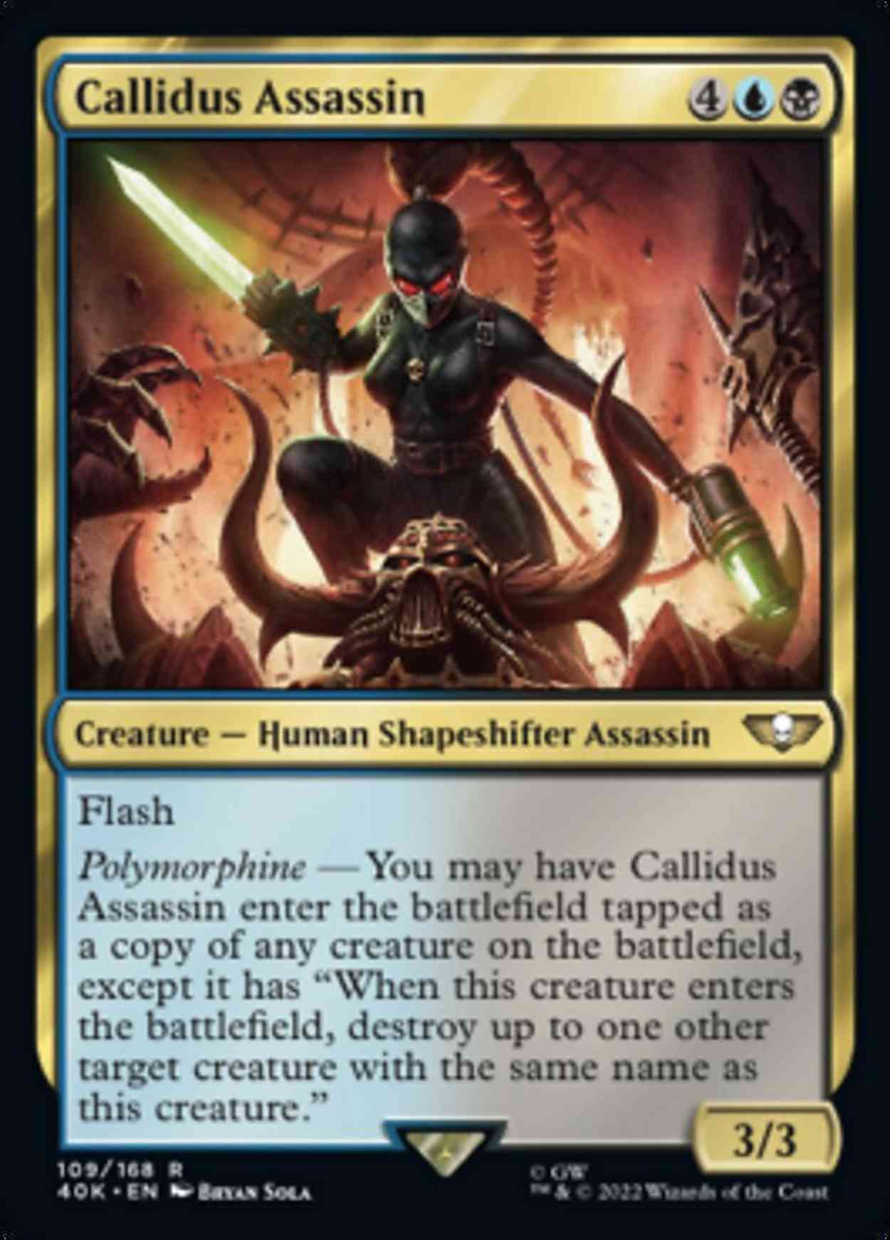 Callidus Assassin (Surge Foil) magic card front