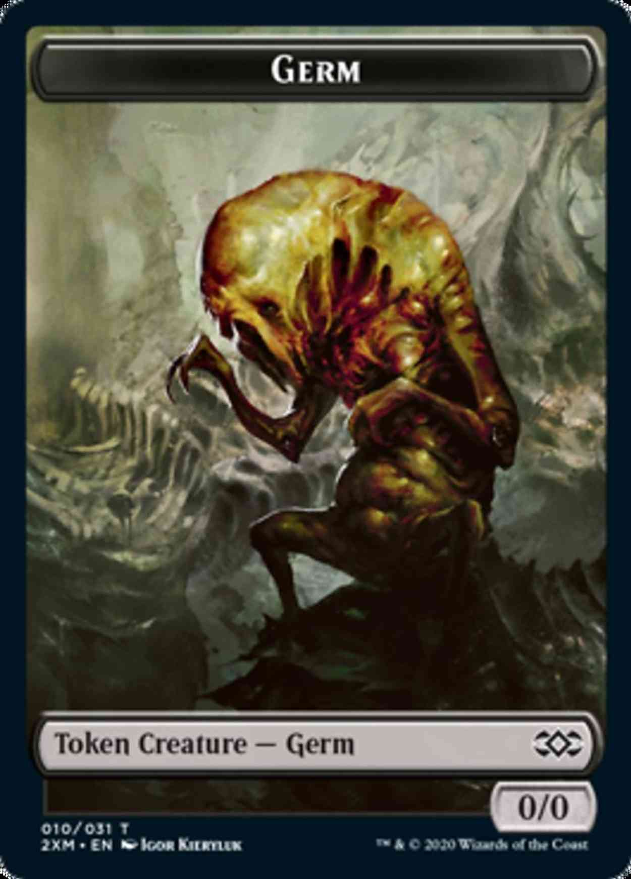 Germ Token magic card front