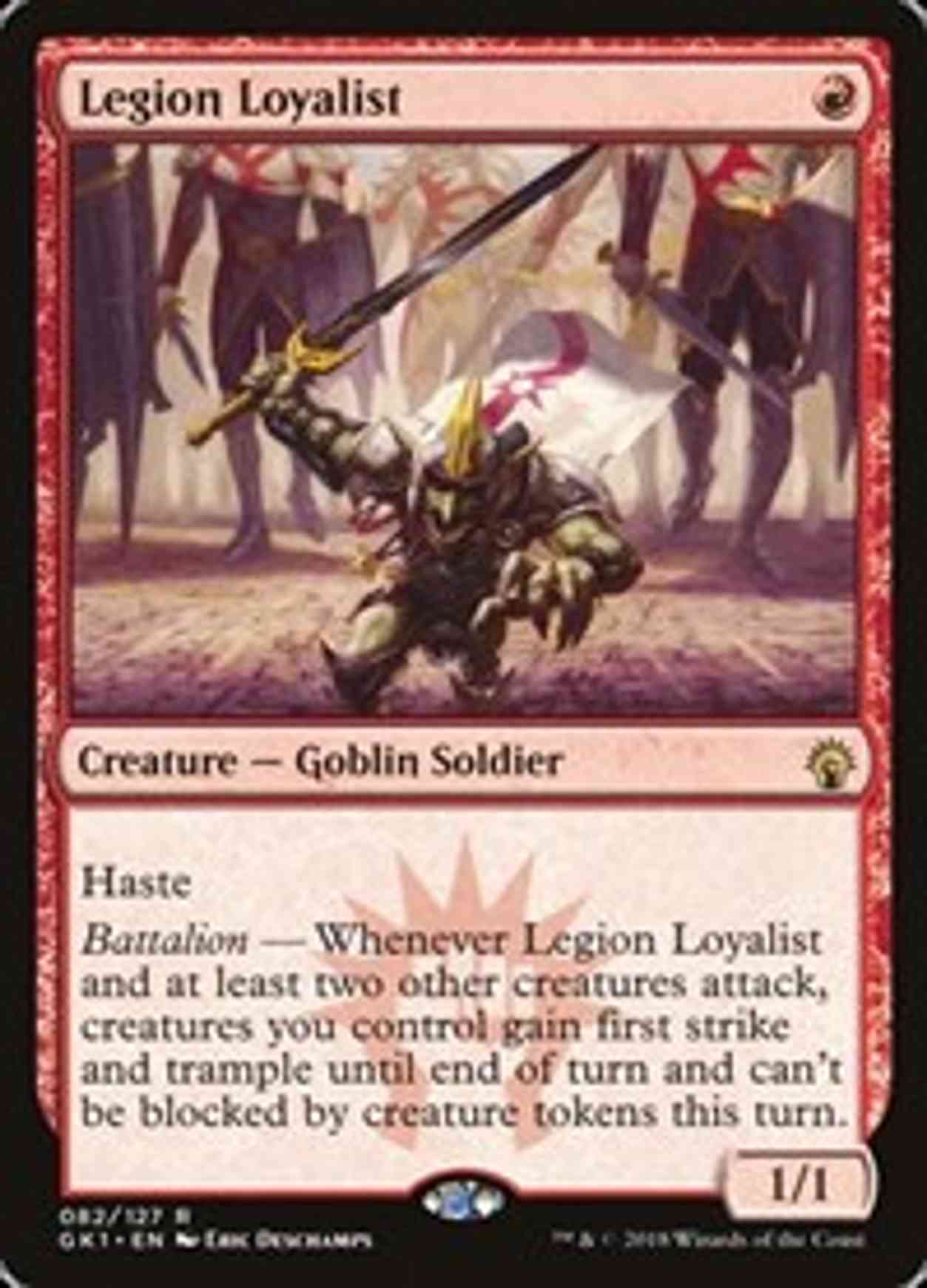 Legion Loyalist magic card front