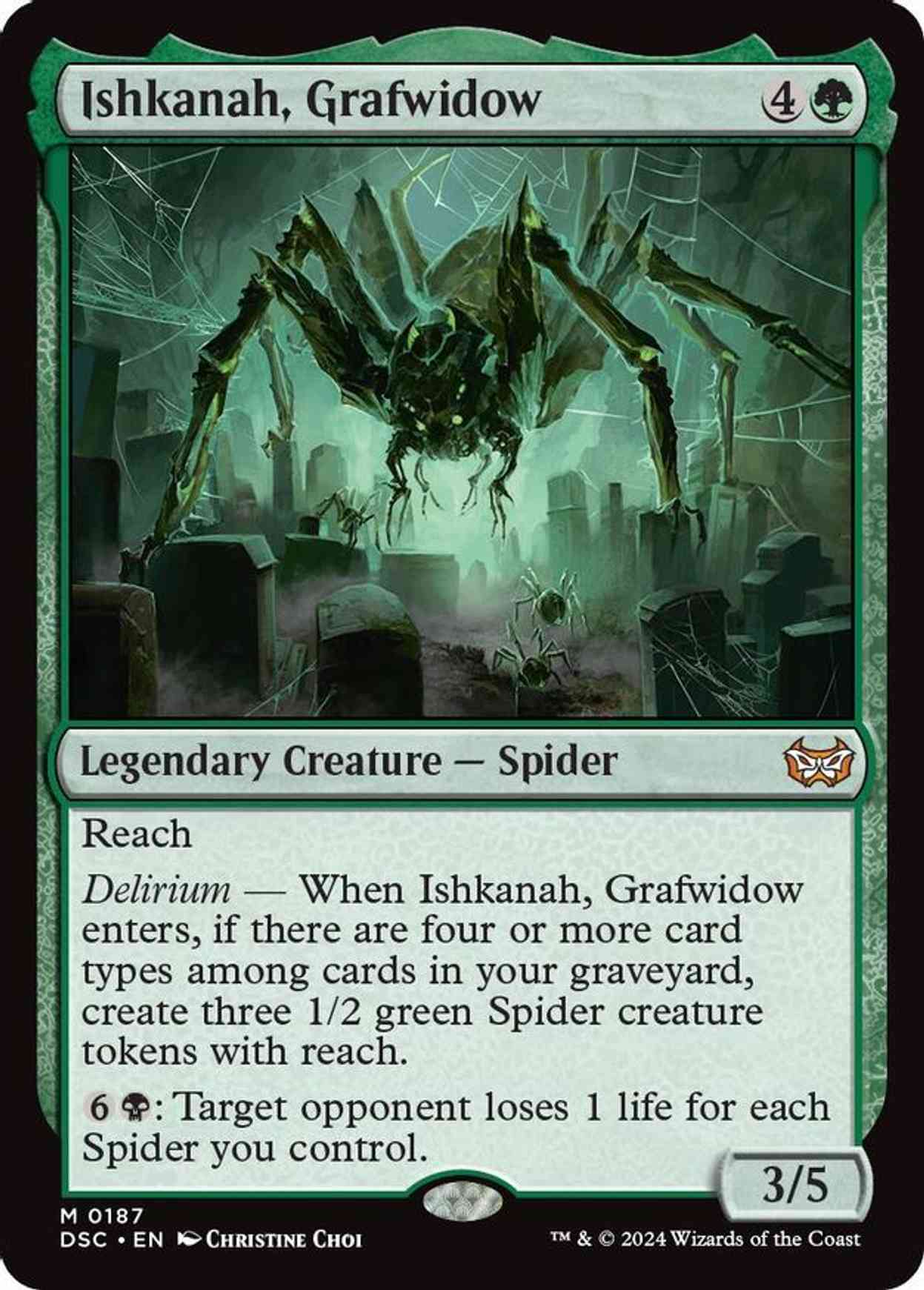 Ishkanah, Grafwidow magic card front