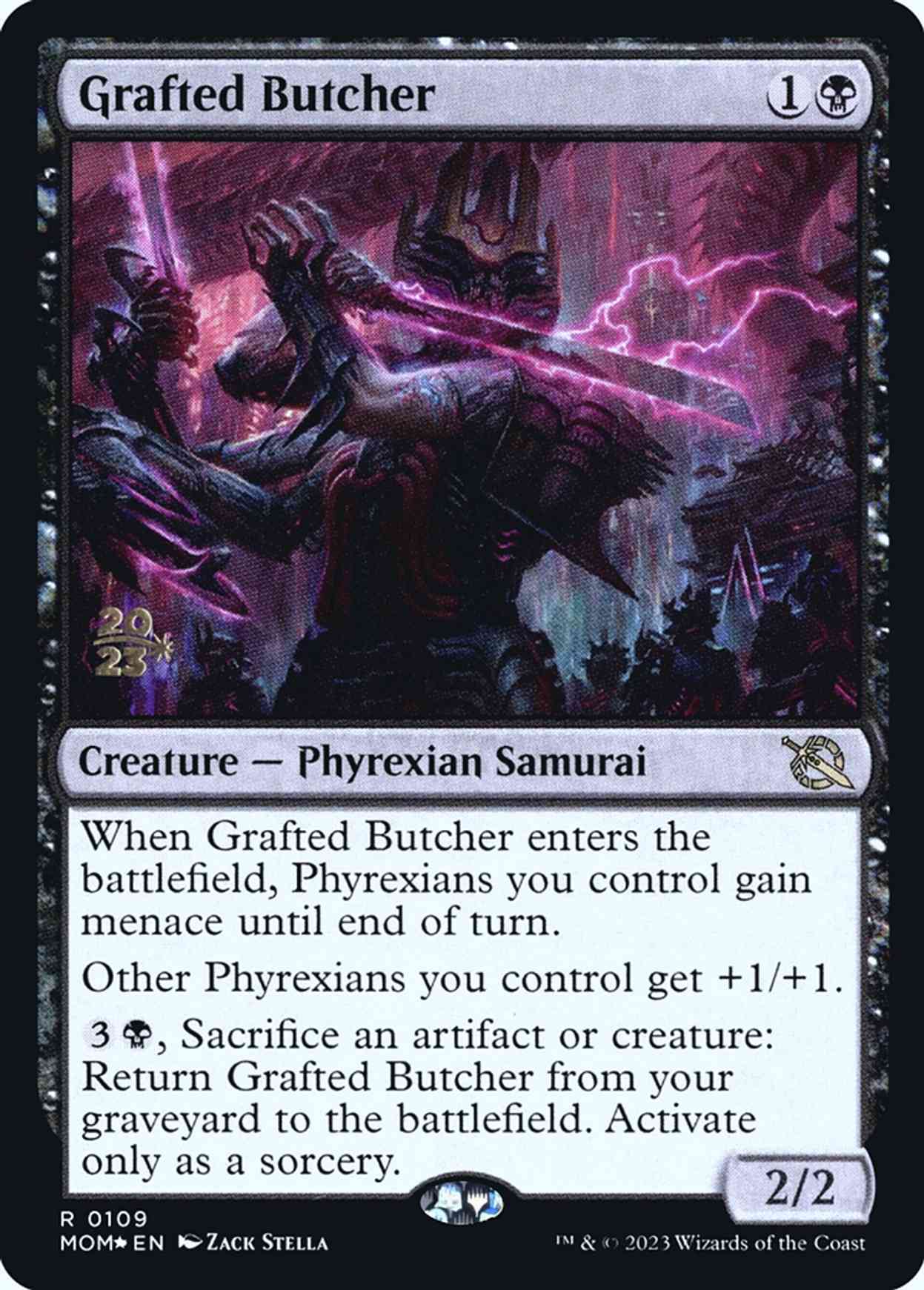 Grafted Butcher magic card front