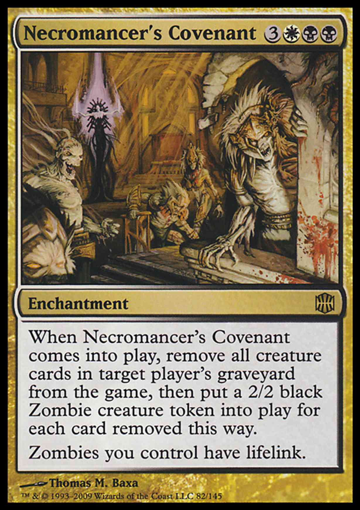 Necromancer's Covenant magic card front