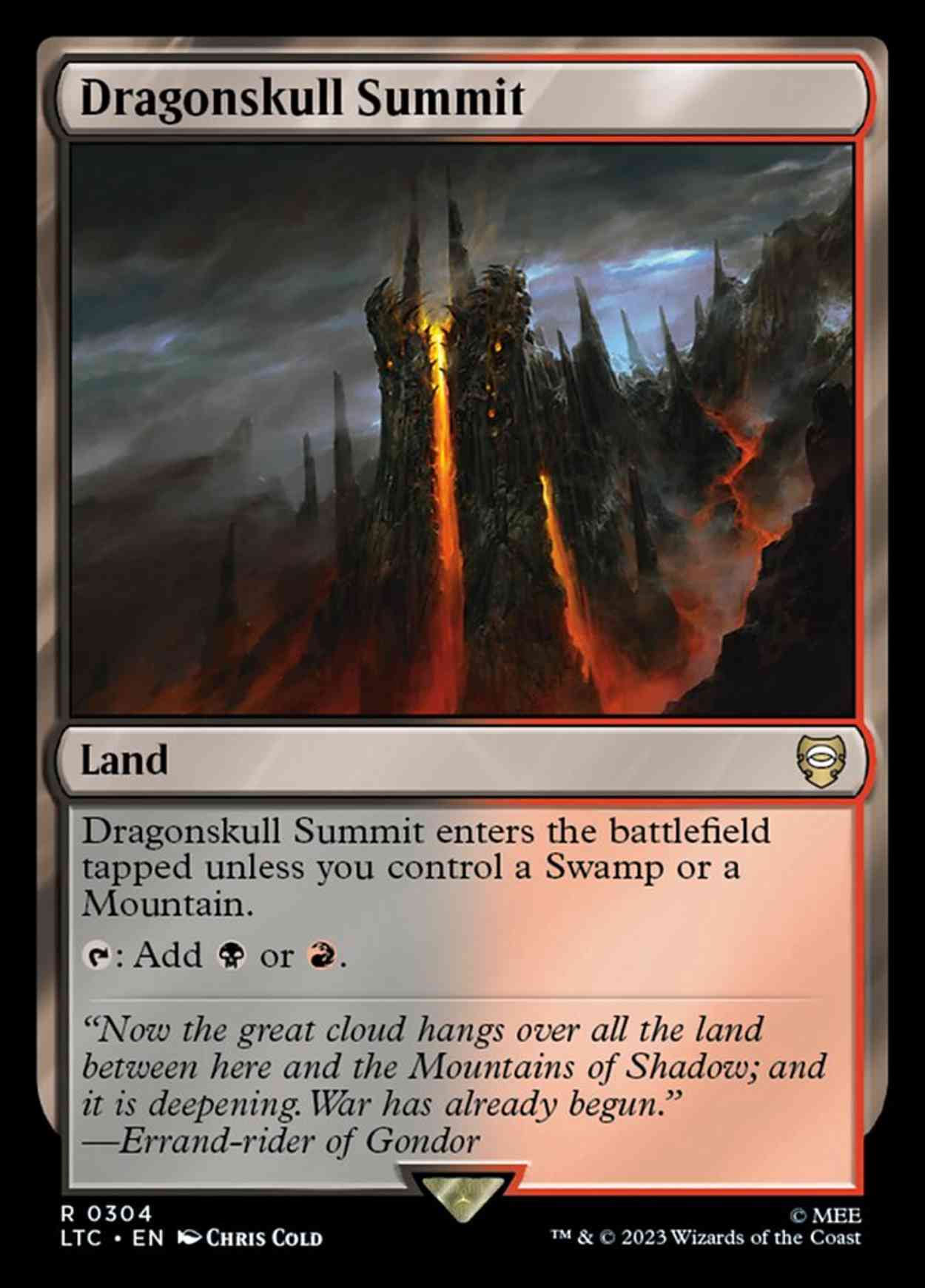 Dragonskull Summit magic card front