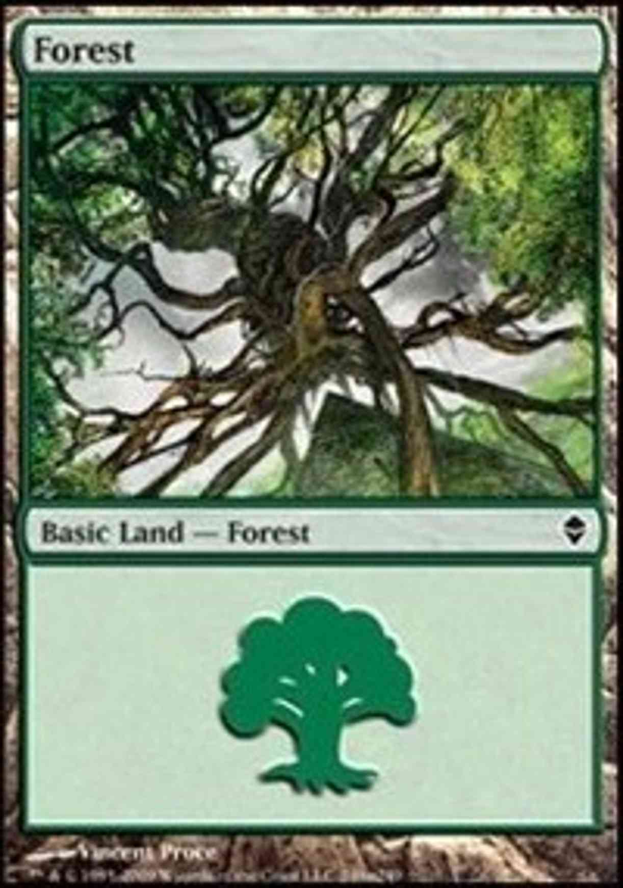 Forest (249a) magic card front