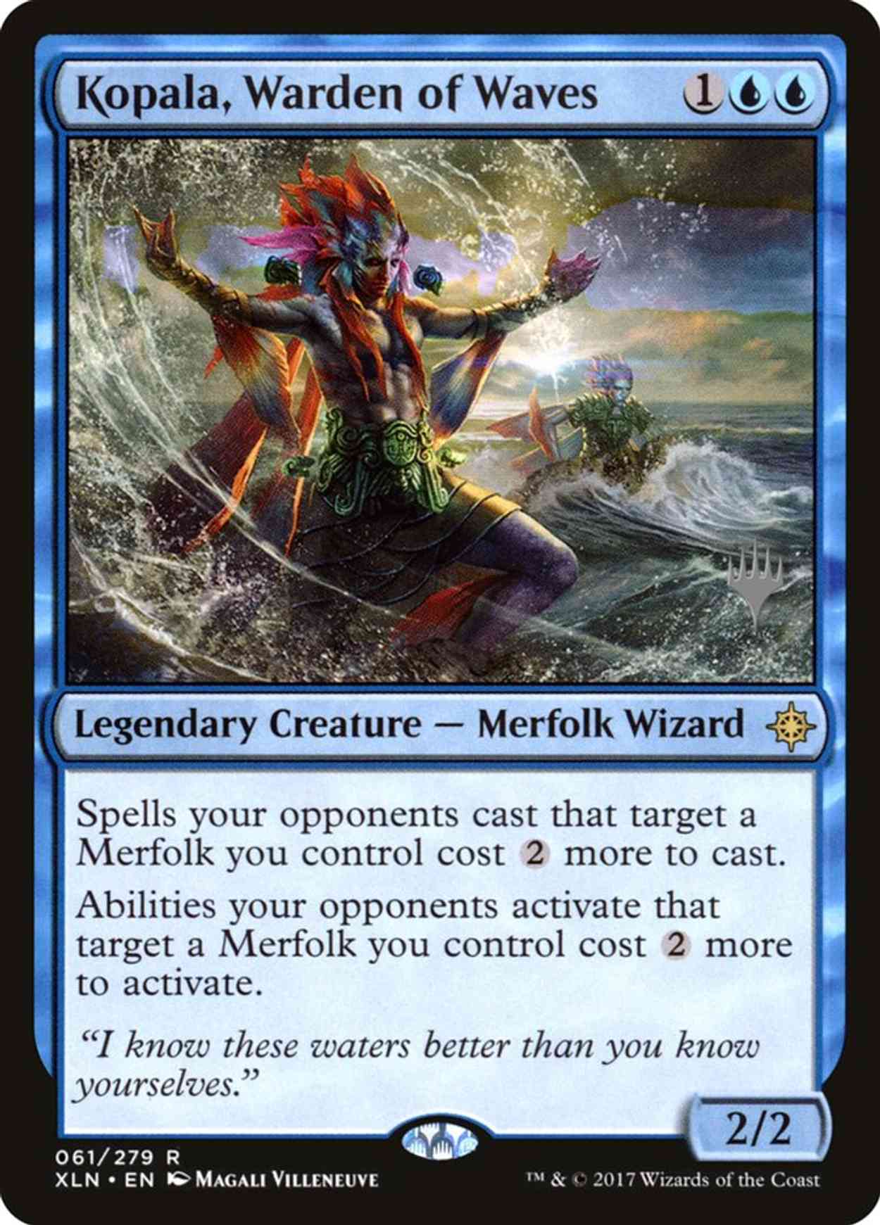 Kopala, Warden of Waves magic card front