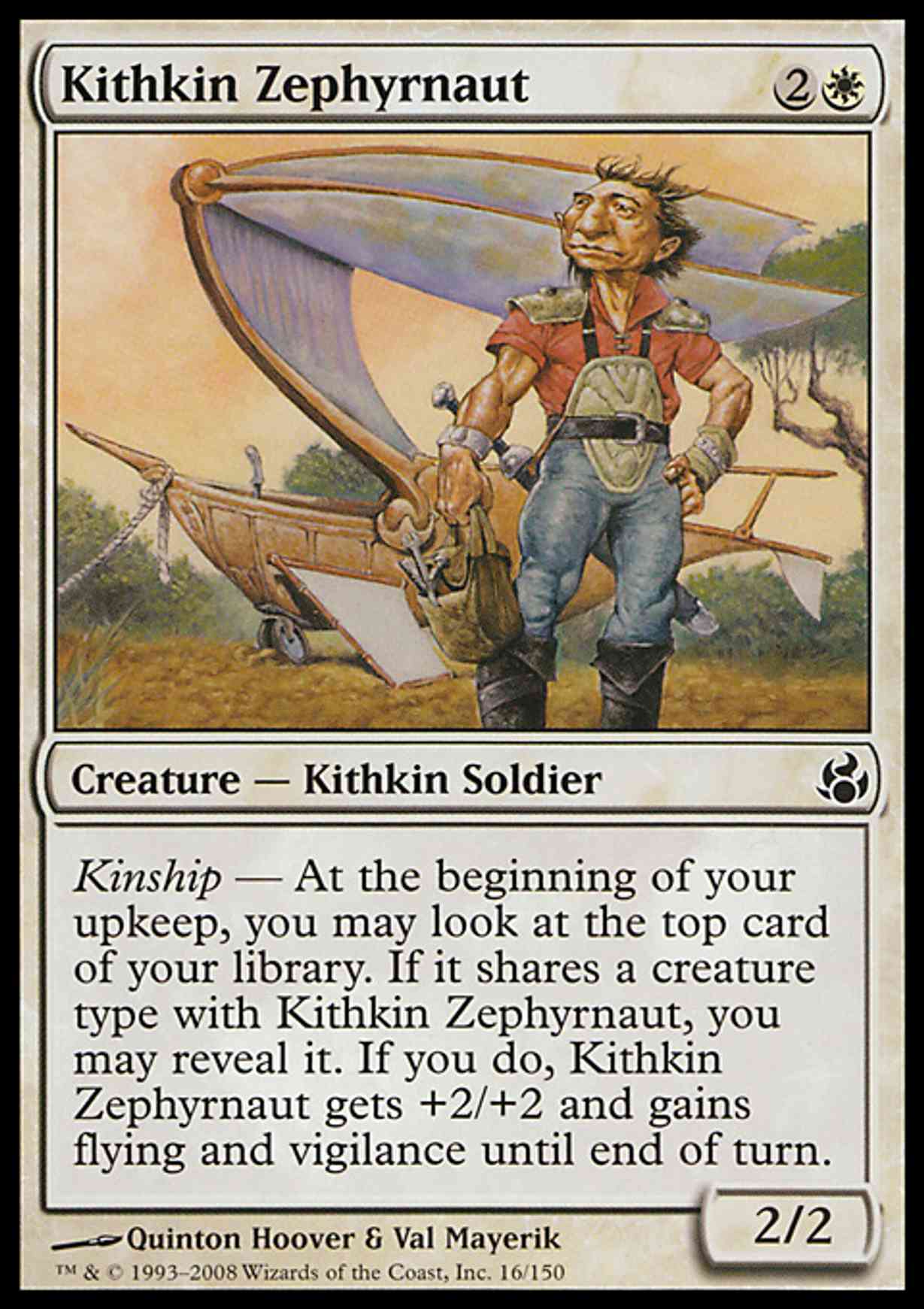 Kithkin Zephyrnaut magic card front