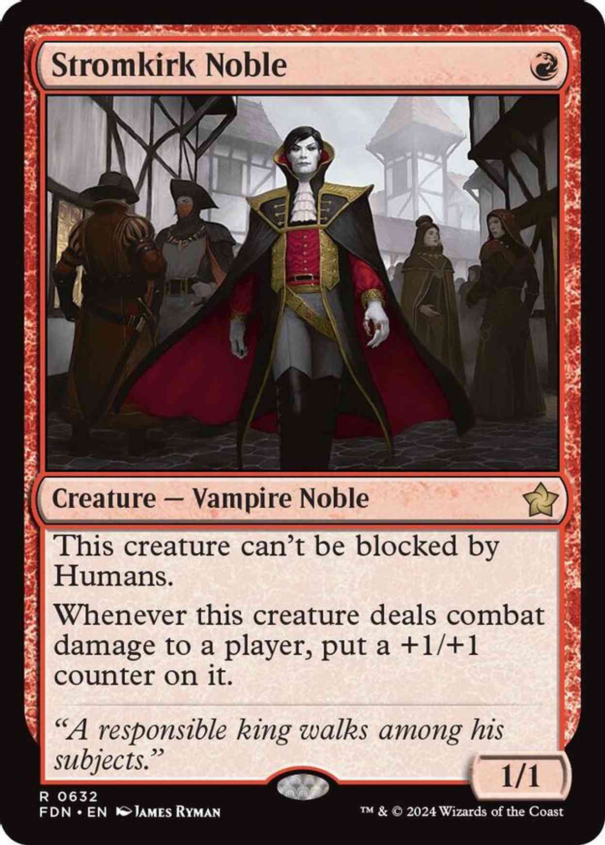 Stromkirk Noble magic card front