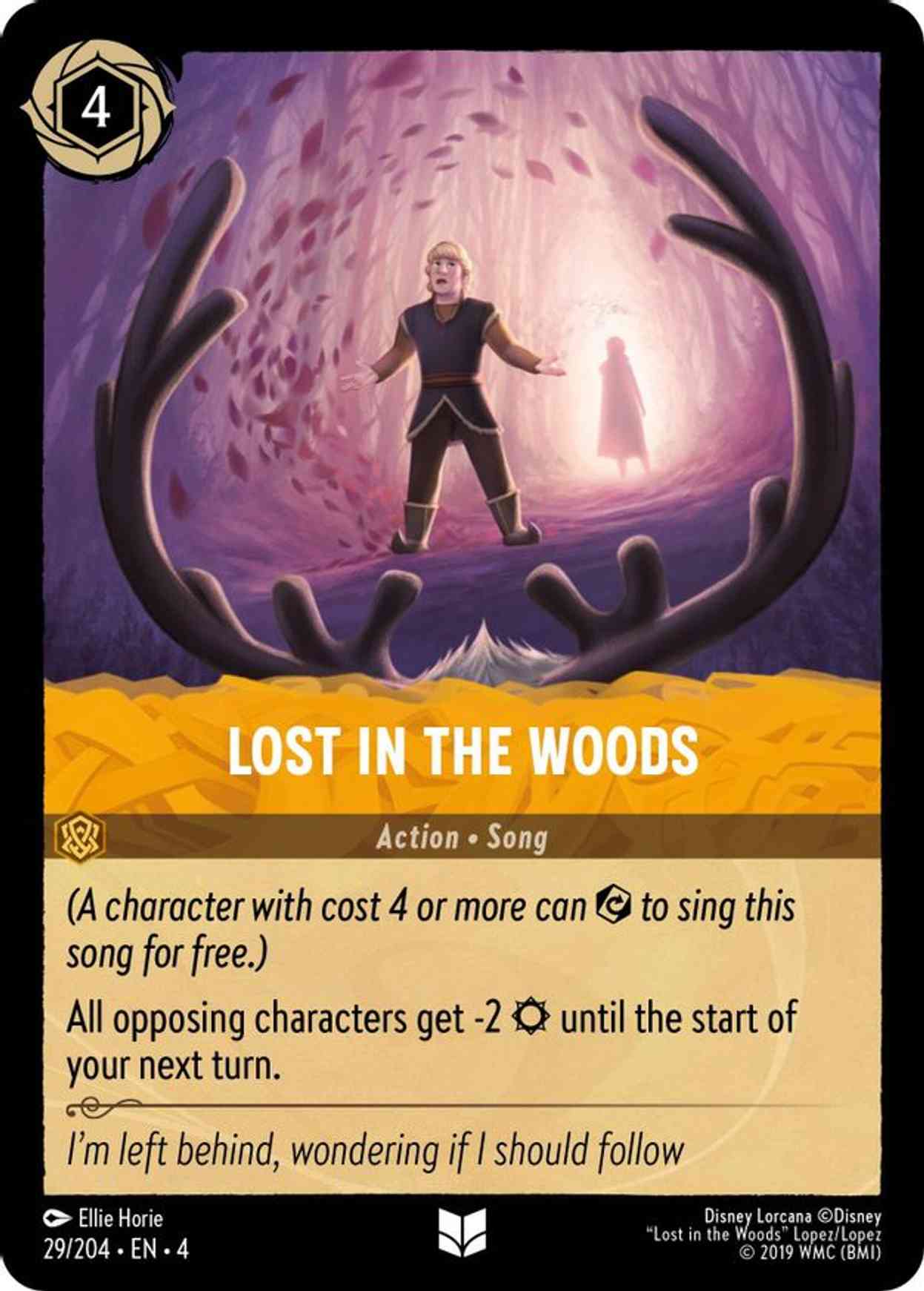 Lost in the Woods magic card front