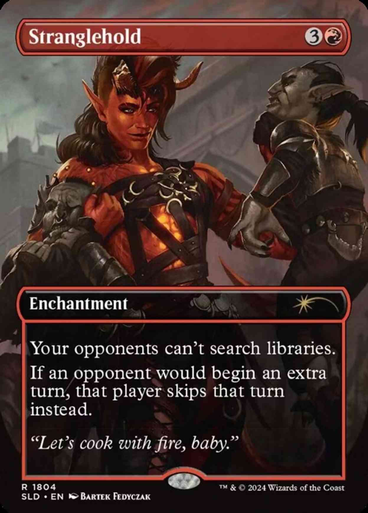 Stranglehold magic card front