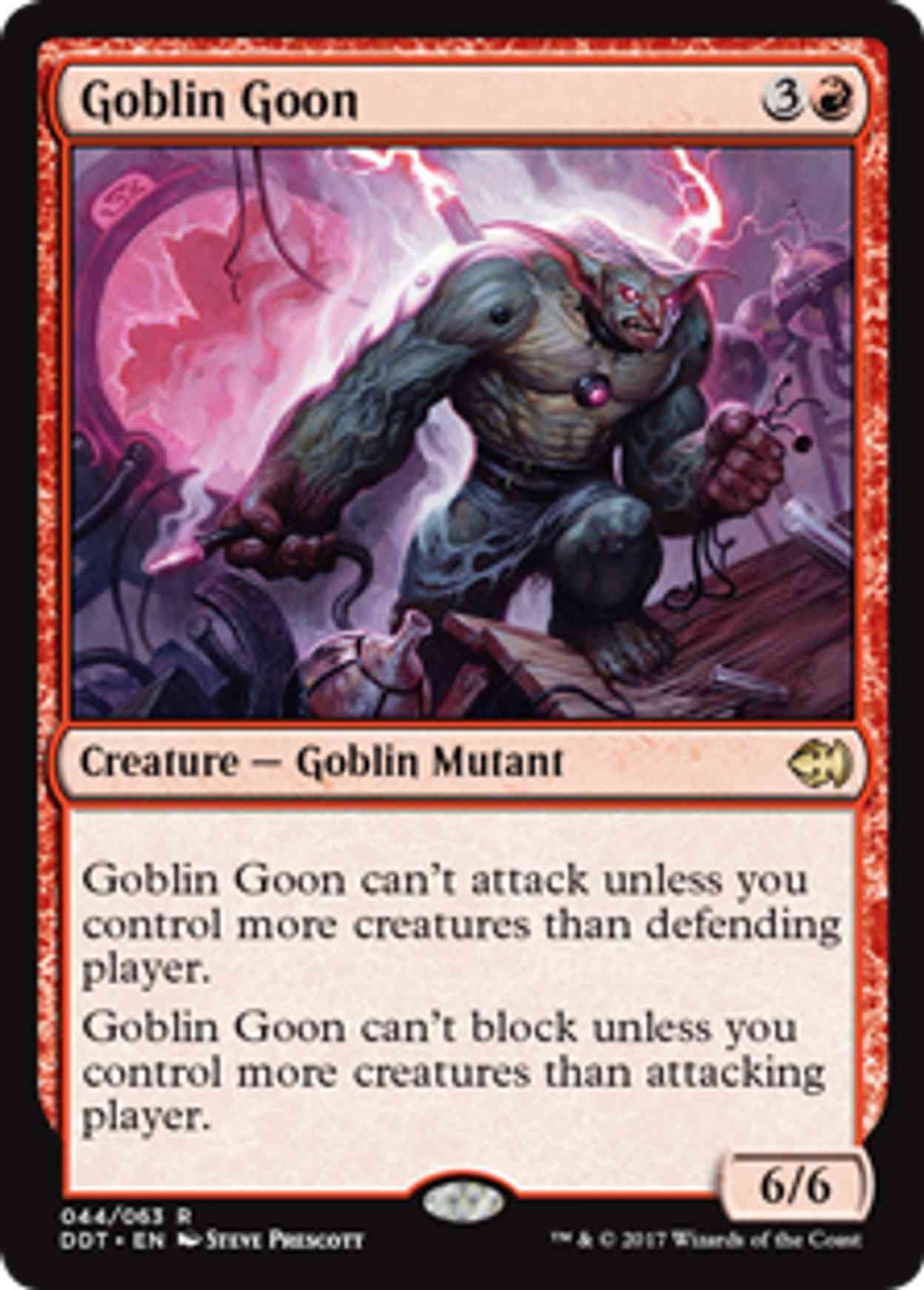 Goblin Goon magic card front