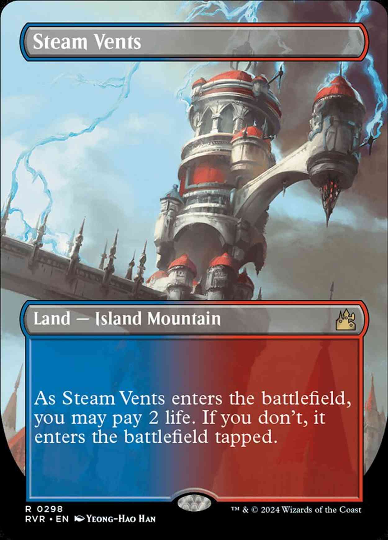 Steam Vents (Borderless) magic card front