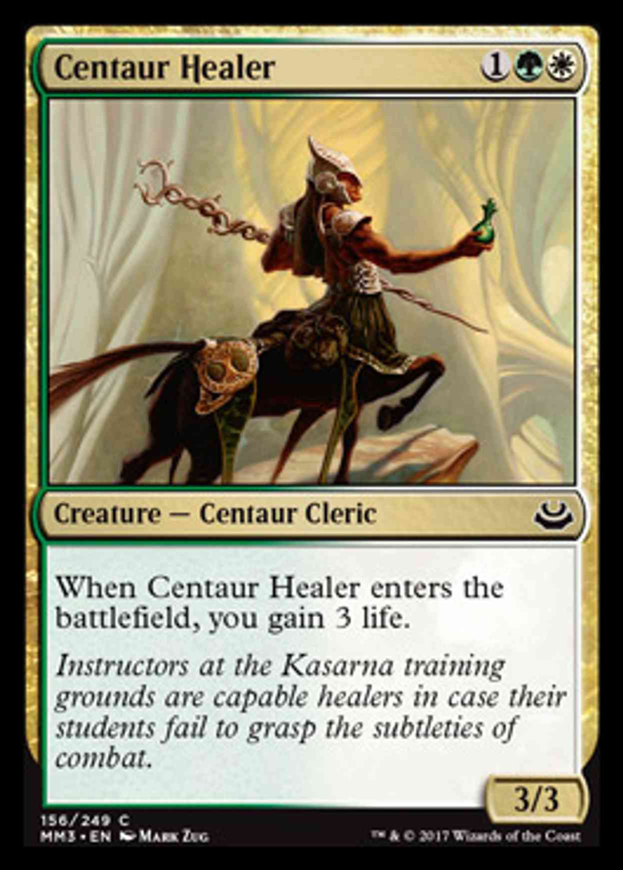 Centaur Healer magic card front