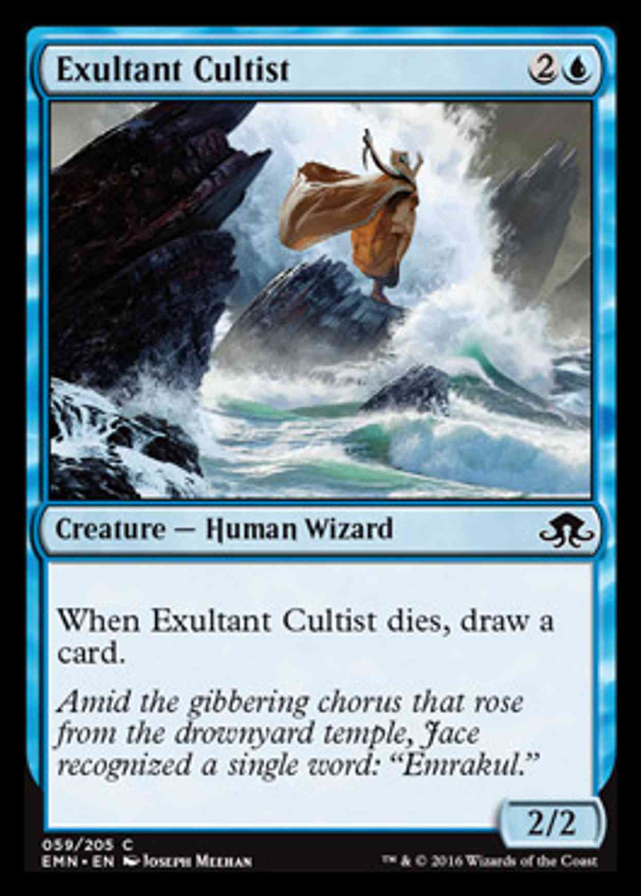 Exultant Cultist magic card front