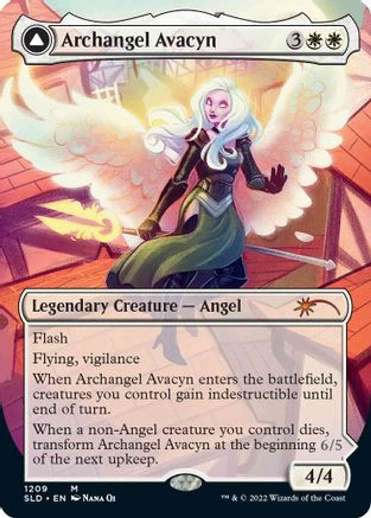 Archangel Avacyn (Display Commander) - Thick Stock magic card front